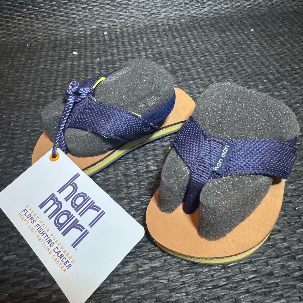 Hari Mari kids flip-flops with strap in the back - Picture 1 of 3